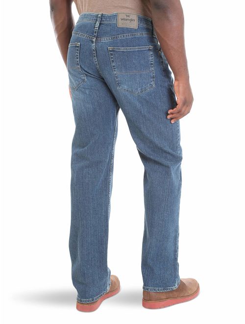 Buy Wrangler Authentics Mens Regular Fit Comfort Flex Waist Jean online ...
