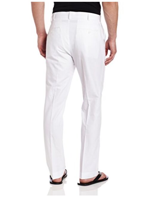 Cubavera Men's Linen-Cotton Herringbone-Textured Pant