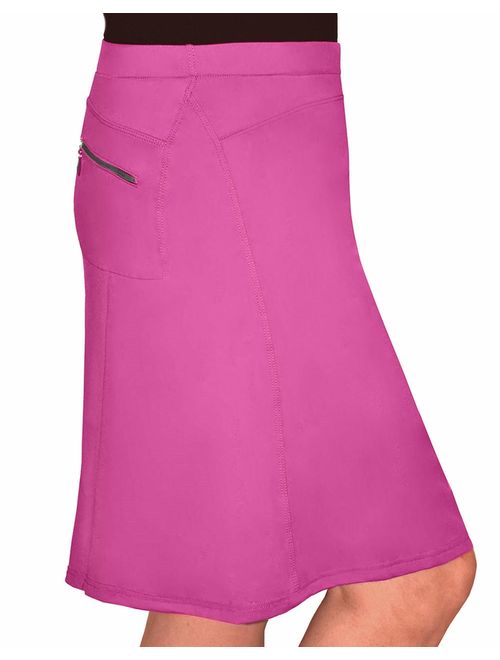Buy Kosher Casual Women's Modest Knee-Length Swim Sport Skirt with ...
