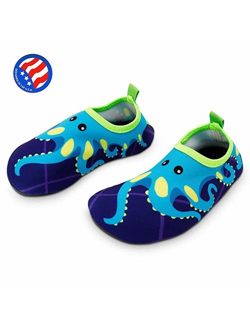 Bigib Toddler Kids Swim Water Shoes Quick Dry Non-Slip for BoysGirlsToddler