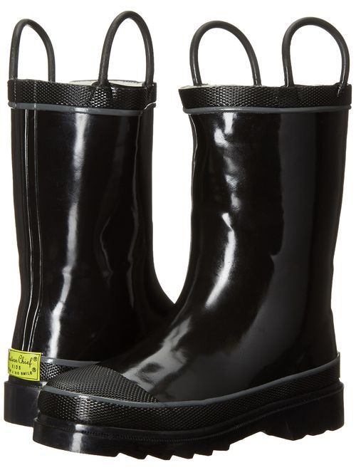 Western Chief Kids' Waterproof Rubber Classic Rain Boot with Pull Handles