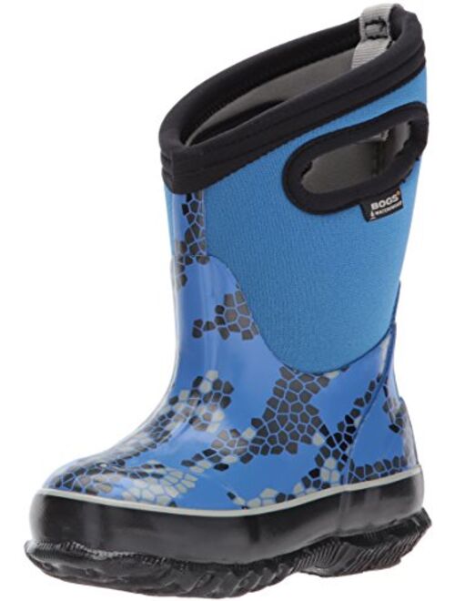 BOGS Kids' Classic High Waterproof Insulated Rubber Neoprene Rain Boot