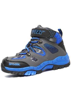 Littleplum Boys Snow Boots Winter Waterproof Antiskid Boots Hiking Outdoor Shoes for Kids(Toddler/Little Kid/Big Kid)