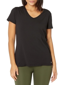 Women's 2-Pack Tech Stretch Short-Sleeve V-Neck T-Shirt