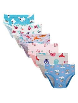 Boboking Baby Soft Cotton Underwear Little Girls'Briefs Toddler Undies