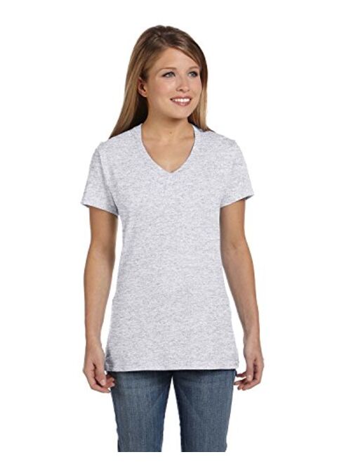 Hanes Women's Nano-T V-Neck T-Shirt