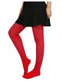 HDE Womens Tights - Opaque Tights for Women - Colorful Stockings for Girls