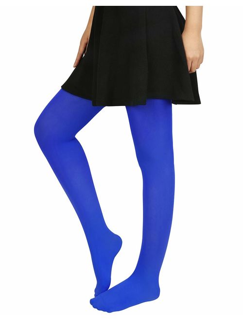 HDE Womens Tights - Opaque Tights for Women - Colorful Stockings for Girls