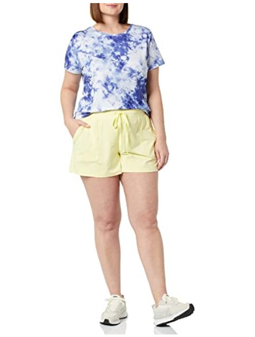 Amazon Essentials Women's 2-Pack Moisture Wicking Tech Stretch Short-Sleeve Crewneck T-Shirt