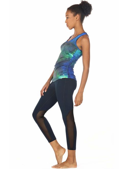 icyzone Workout Yoga Fitness Sports Racerback Tank Tops for Women