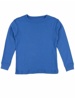Long Sleeve Boys Girls Kids & Toddler T-Shirt 100% Cotton (2-14 Years) Variety of Colors