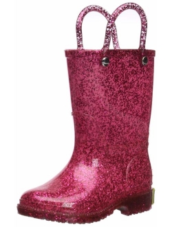 Girl's Glitter Waterproof Rain Boot