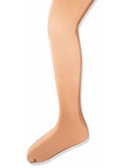 Girls' Microfiber Footed Tights
