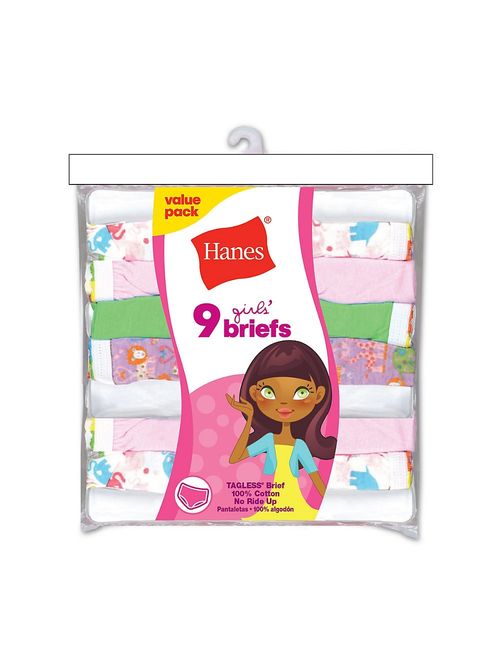 Hanes Girl's Brief Multipack, Assorted