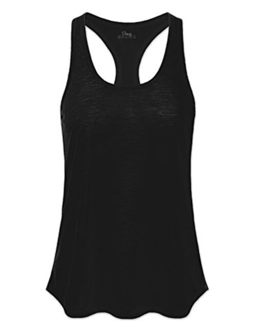 Buy Women's 5 Pack Everyday Flowy Burnout Racer Back Active Workout Tank  Tops online | Topofstyle