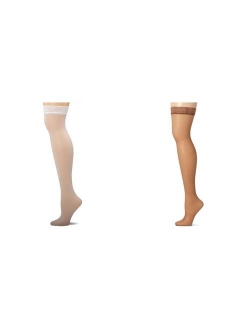 Women's Silk Reflections Thigh-High Stockings