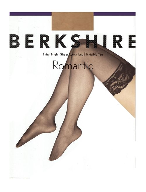 Berkshire Women's Romantic Lace Top Thigh Highs - Sandalfoot