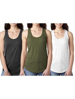Epic MMA Gear Fitness Tank Top, Workout Tanks, Racerback Bundle of 3