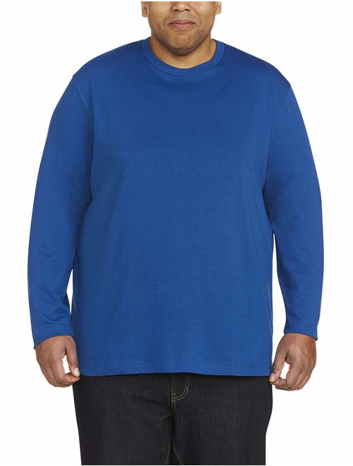 Amazon Essentials Men's Big and Tall Long-Sleeve T-Shirt fit by DXL