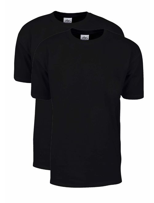 Shaka Wear Men's 2Pack Max Heavy Weight 7 oz. Cotton Short Sleeve T-Shirt