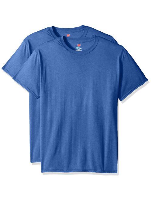 Hanes Men's Short Sleeve X-Temp T-Shirt with FreshIQ (Pack of 2)