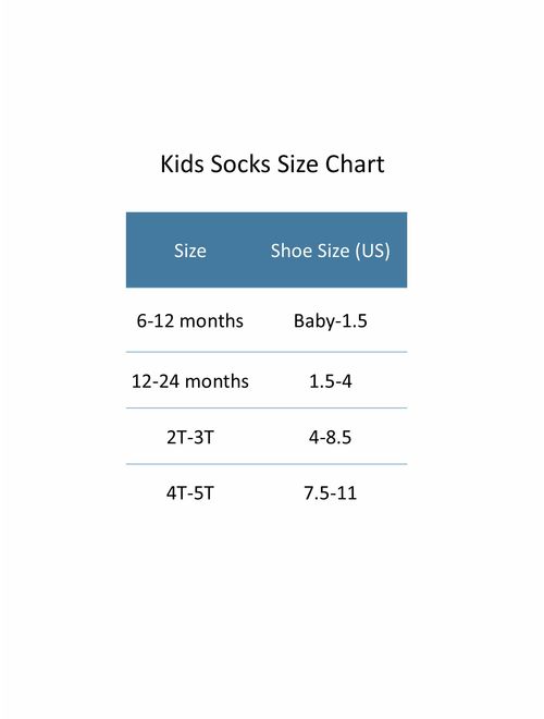 Hanes Boys' Toddler Crew Non-Skid Socks