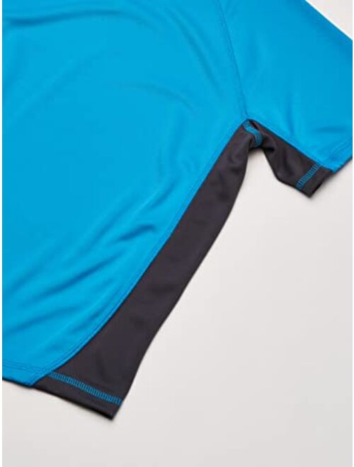 Kanu Surf Boys' Short Sleeve UPF 50+ Rashguard Swim Shirt