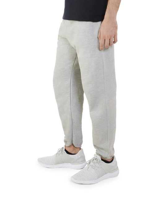 Fruit of the Loom Men's and Big Men's Eversoft Elastic Bottom Sweatpants, up to Size 4XL