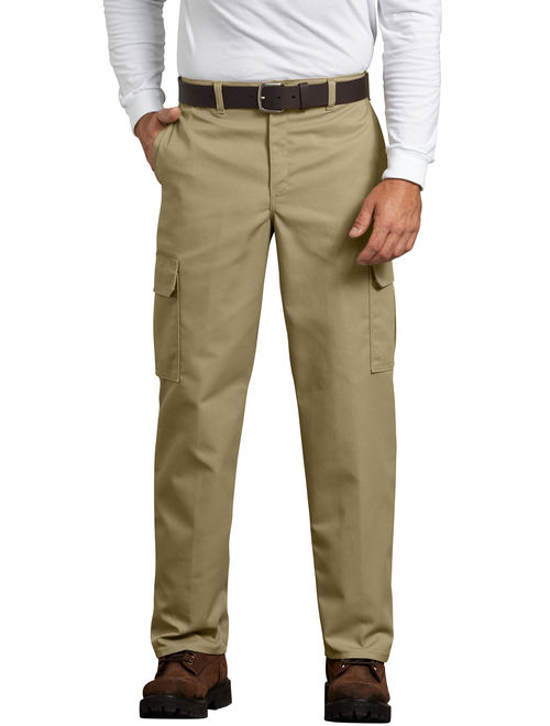 Genuine Dickies Men's Relaxed Fit Flat Front Cargo Pant