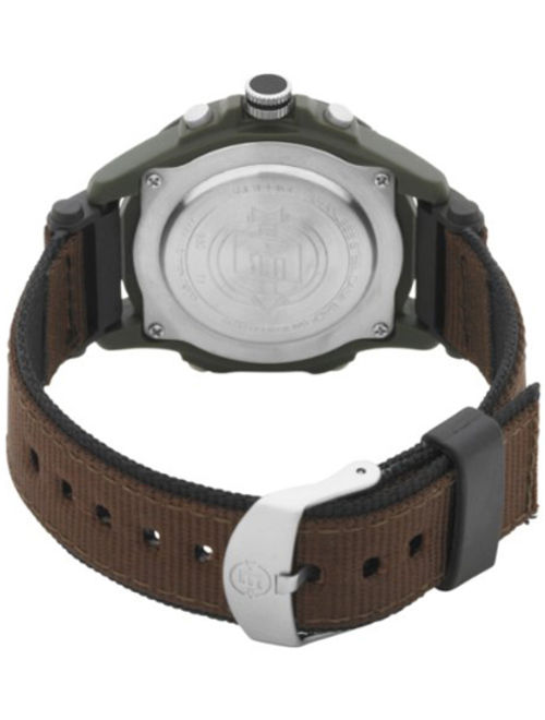Timex Men's Expedition Combo Watch, Brown Nylon Strap