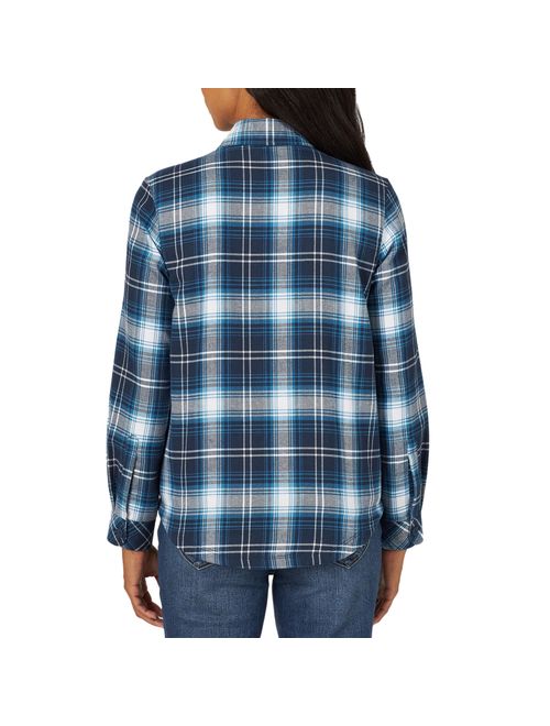 Lee Riders Women's Fleece Lined Flannel Shirt
