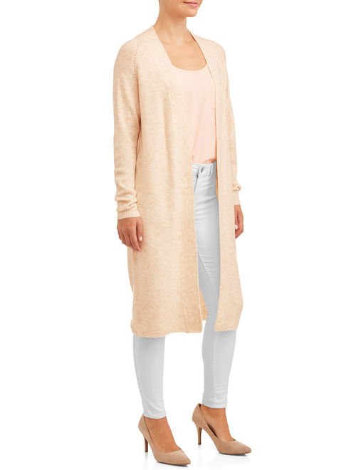Time and Tru Duster Cardigan Women's