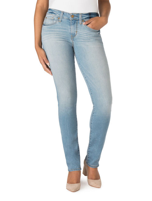 Buy Signature by Levi Strauss & Co. Women's Modern Straight Jeans ...