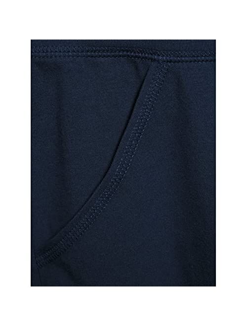 Athletic Works Women/'s Relaxed Fit Dri-More Core Cotton Blend Yoga Pants Available in Regular and Petite