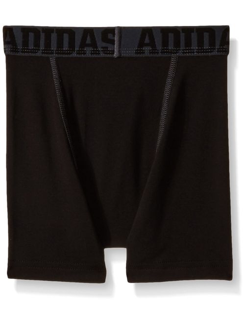 adidas Boys / Youth Sport Performance Climalite Boxer Brief Underwear (2-Pack)