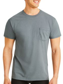 Men's ComfortSoft Tagless Pocket T-Shirts, 6-Pack