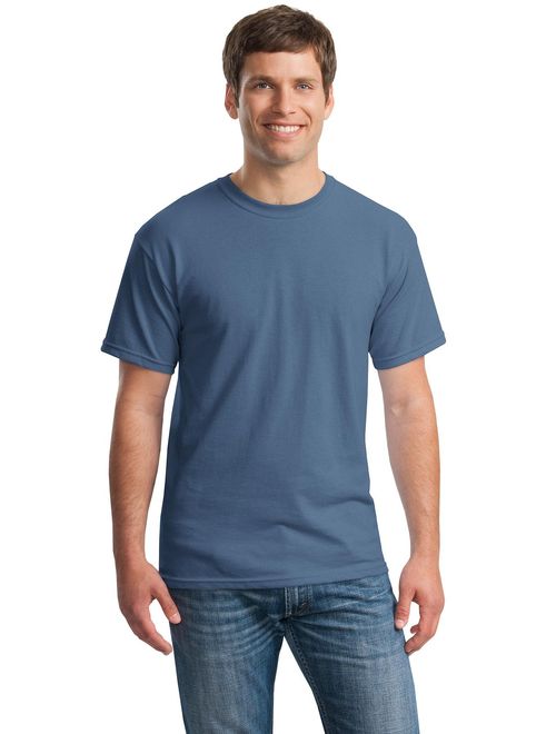 Gildan - Heavy Cotton Solid Short Sleeve Crew Neck T-Shirt - 5000-5 Pack