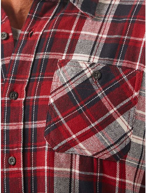 Wrangler Authentics Men's Long Sleeve Flannel Shirt