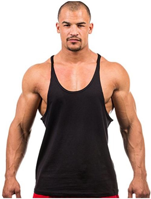 Iwearit Brand Y-Back Muscle Tanktop Straight Bottom Made in USA