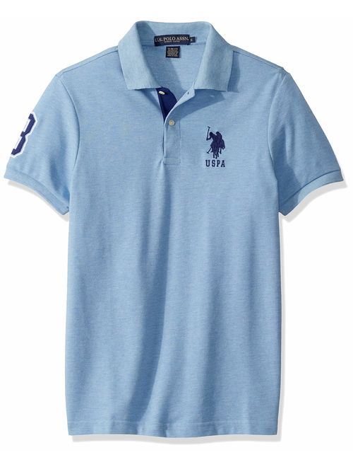 U.S. Polo Assn. Men's Short-Sleeve Polo Shirt with Applique