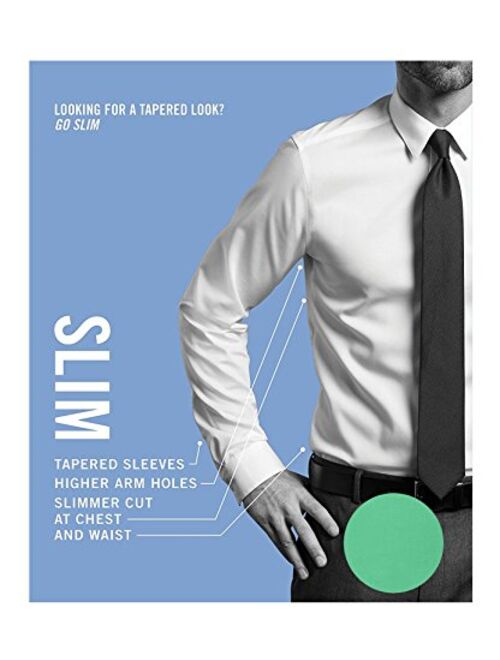 Ward St Men's Slim Fit Dress Shirts