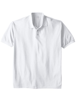 Men's Big Short-Sleeve Pique Polo Shirt