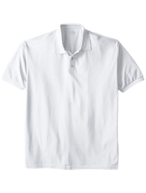 Dickies Men's Big Short-Sleeve Pique Polo Shirt