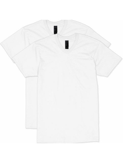 Men's Nano Premium Cotton V-Neck T-Shirt (Pack of 2)