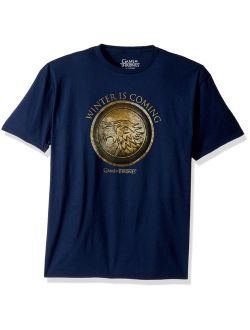 HBO'S Game of Thrones Men's Cotton Printed Short Sleeve Crew Neck T-Shirt