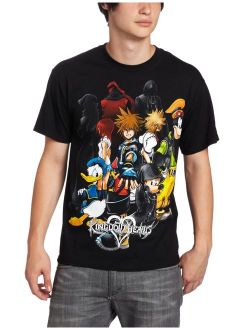 Men's Kingdom Hearts Hearts Group T-Shirt