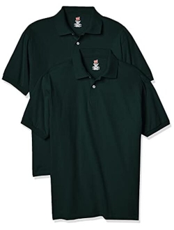 Men's Short-Sleeve Jersey Polo (Pack of 2)
