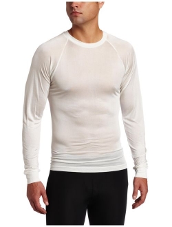 Terramar Men's Solid Raglan Sleeve Thermasilk Crew Neck T-Shirt