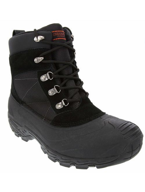 London Fog Mens Woodside Waterproof and Insulated Cold Weather Snow Boot