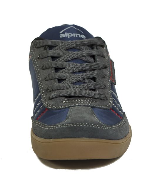 Alpine Swiss Marco Mens Retro Tennis Shoes Suede Trim Fashion Sneakers